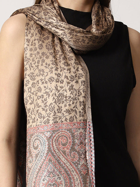 Women's Jamawar Wool Stole